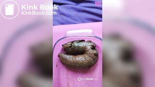 Skanky Slut Dumps A Fat Load