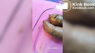 Skanky Slut Dumps A Fat Load