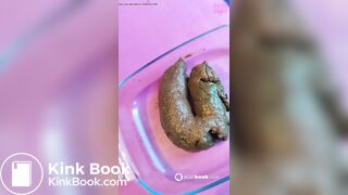 Skanky Slut Dumps A Fat Load