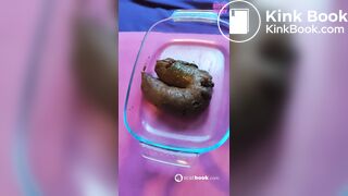 Skanky Slut Dumps A Fat Load