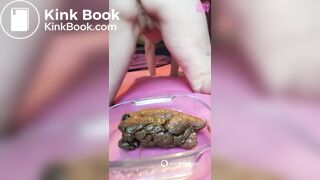 Skanky Slut Dumps A Fat Load