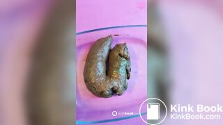 Skanky Slut Dumps A Fat Load