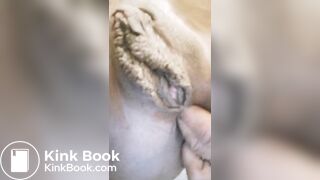 Ebony fingers pussy & dirty booty