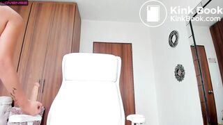 webcam girl little shit accident