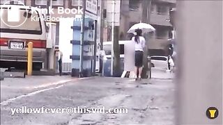 Shitting in a carpark in the rain (12)