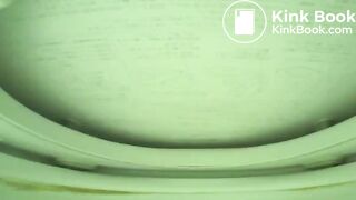 Uncensored toilet voyeur, nice close ups