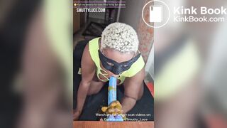 BADDEST SCAT EBONY BITCH IS UNSTOPPABLE 8