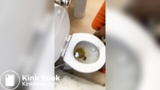 Small poop small girl