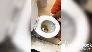 Small poop small girl