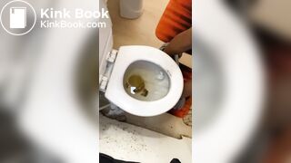 Small poop small girl