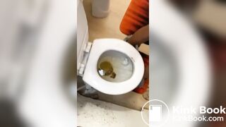 Small poop small girl