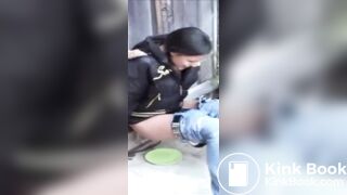 Compilation of girls pretending to give birth to poop