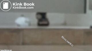 spied girl dumps a load