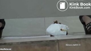 spied girl dumps a load