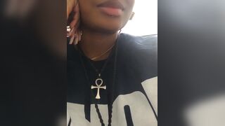 Sexy ex girlfriend takes shit for me