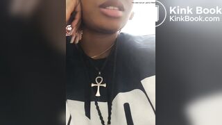 Sexy ex girlfriend takes shit for me