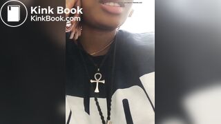 Sexy ex girlfriend takes shit for me