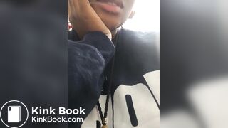 Sexy ex girlfriend takes shit for me