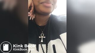 Sexy ex girlfriend takes shit for me