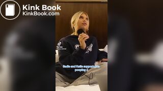 hot girls talking about shitting