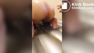 Japanese girl enema play