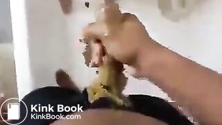 Pooping anal sex