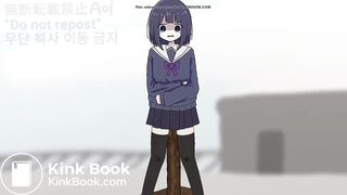 Anime girl utterly shits herself