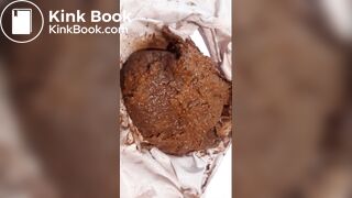Poop and pee in white panties
