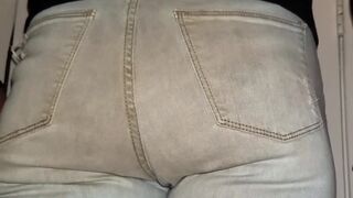 Magenta Double Jeans Poop