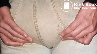 Magenta Double Jeans Poop