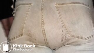 Magenta Double Jeans Poop