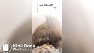 Close up pov of a girls dirty anal