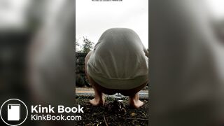 Female is diarrhea in the street