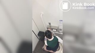 Office lady poop