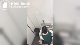 Office lady poop