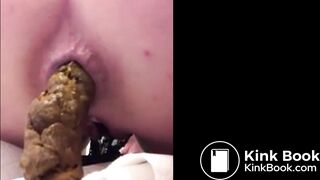 short private shot while pooping