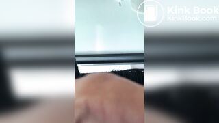 Lightskin ebony public restroom shit