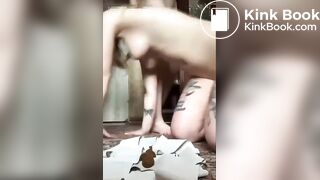 Two teen shit on floor