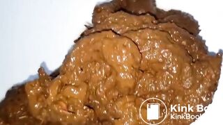 Masturbation with ass full of