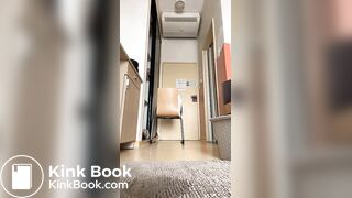 Italian girl dildo shit accident