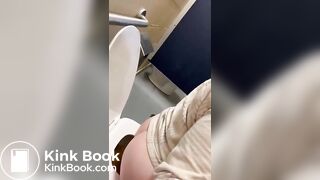 Diarrhea Strikes on a Big ass lady.