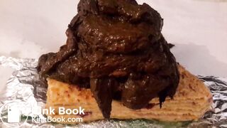 Russian blonde baking a shit cake