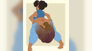 fat booty ebony diarrhea pt1