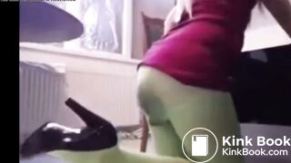 Huge Poop in Pantyhose