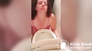 DIRTY TOILET LICKING SCAT PIGS COMPILATION