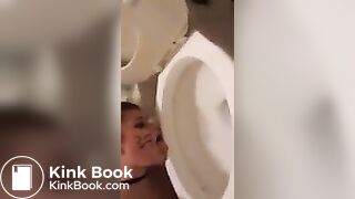DIRTY TOILET LICKING SCAT PIGS COMPILATION