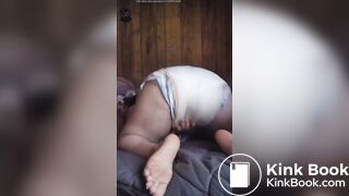 Messy diaper squishing - video 2