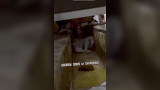 Chinese Trench Toilet Shitting