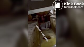Chinese Trench Toilet Shitting