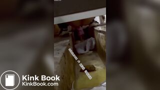 Chinese Trench Toilet Shitting